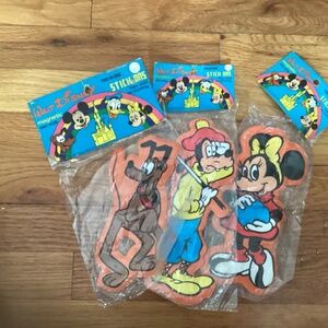 Collectible 1970’s Walt Disney stick ons